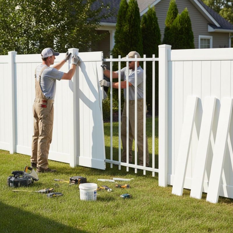Pvc Fence Installation