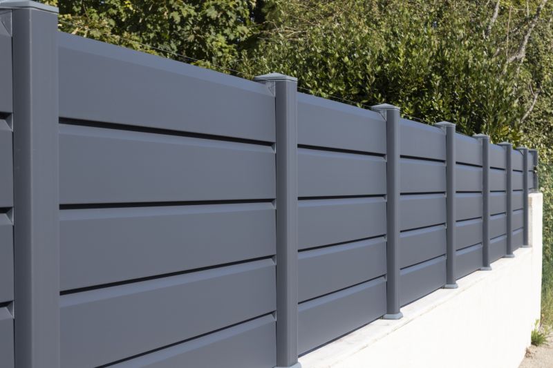 Modern Horizontal Fence