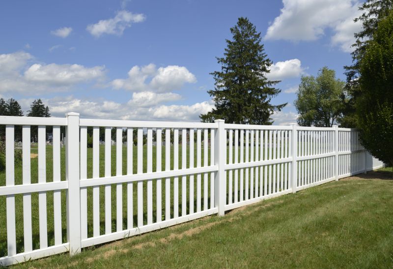 Pvc Fence Installation in Spring