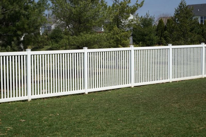 Pvc Fence Installation Site